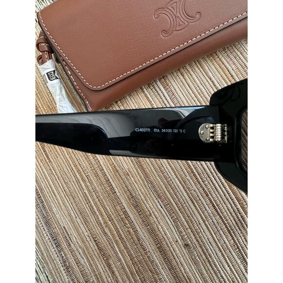 Celine CL40277i 01 Sunglasses NWT Black - Picture 9 of 9